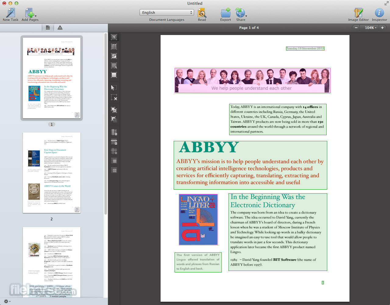 Abbyy finereader express edition for mac